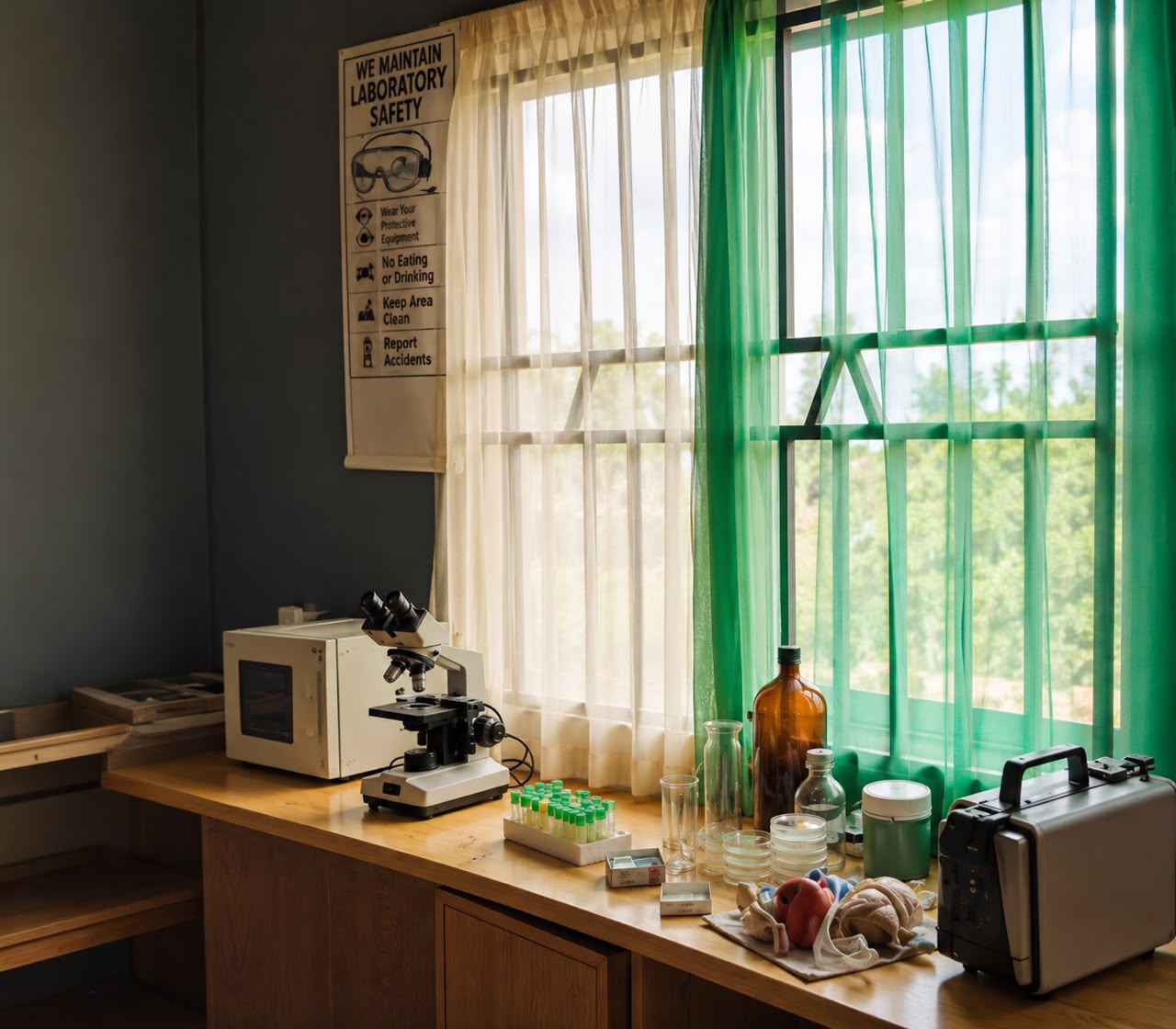Equiped Science Laboratory